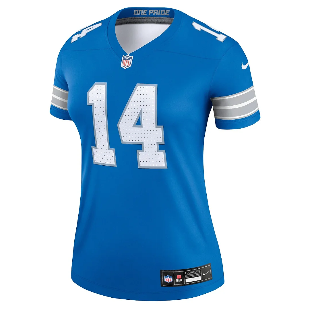 Zennovawear Amon-Ra St. Brown Detroit Lions Women's Legend Player Performance Top - Blue