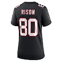 Zennovawear Andre Rison Atlanta Falcons Women's Retired Player Jersey - Black