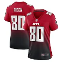 Zennovawear Andre Rison Atlanta Falcons Women's Retired Player Jersey - Red