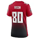 Zennovawear Andre Rison Atlanta Falcons Women's Retired Player Jersey - Red