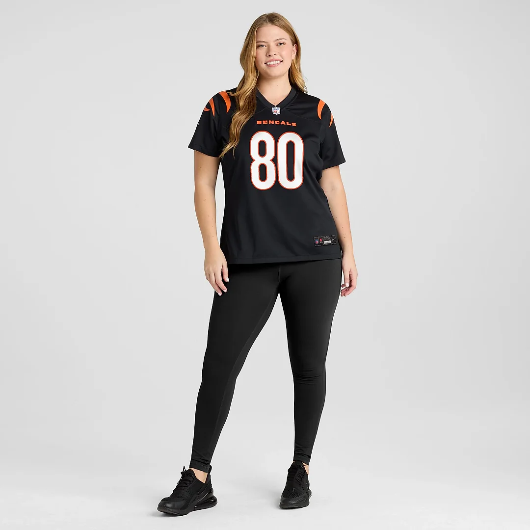 Zennovawear Andrei Iosivas Cincinnati Bengals Women's Team Game Jersey - Black