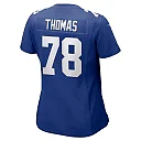 Zennovawear Andrew Thomas New York Giants Women's Game Jersey - Royal