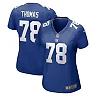Zennovawear Andrew Thomas New York Giants Women's Game Jersey - Royal