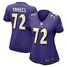 Zennovawear Andrew Vorhees Baltimore Ravens Women's Game Jersey - Purple