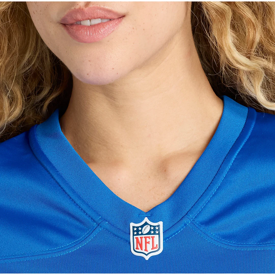 Zennovawear Anthony Firkser Detroit Lions Women's Team Game Jersey - Blue