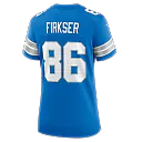 Zennovawear Anthony Firkser Detroit Lions Women's Team Game Jersey - Blue