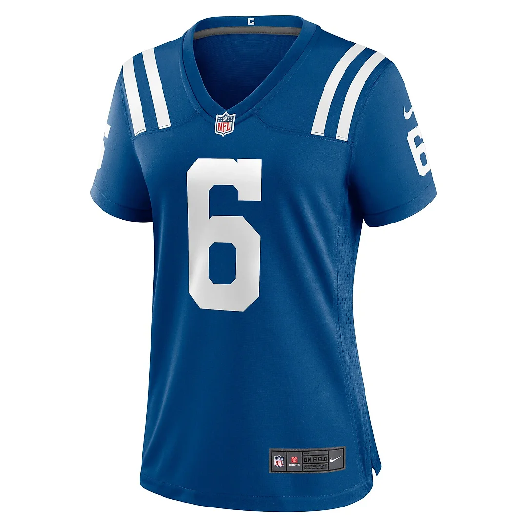 Zennovawear Anthony Gould Indianapolis Colts Women's Game Jersey - Royal