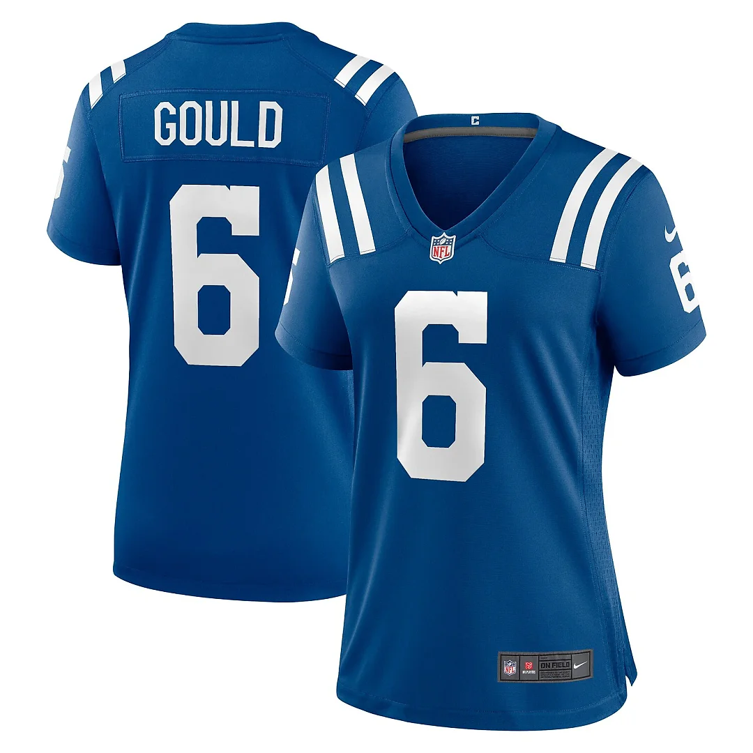 Zennovawear Anthony Gould Indianapolis Colts Women's Game Jersey - Royal
