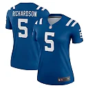 Zennovawear Anthony Richardson Indianapolis Colts Women's Legend Player Performance Top - Royal