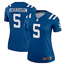Zennovawear Anthony Richardson Indianapolis Colts Women's Legend Player Performance Top - Royal