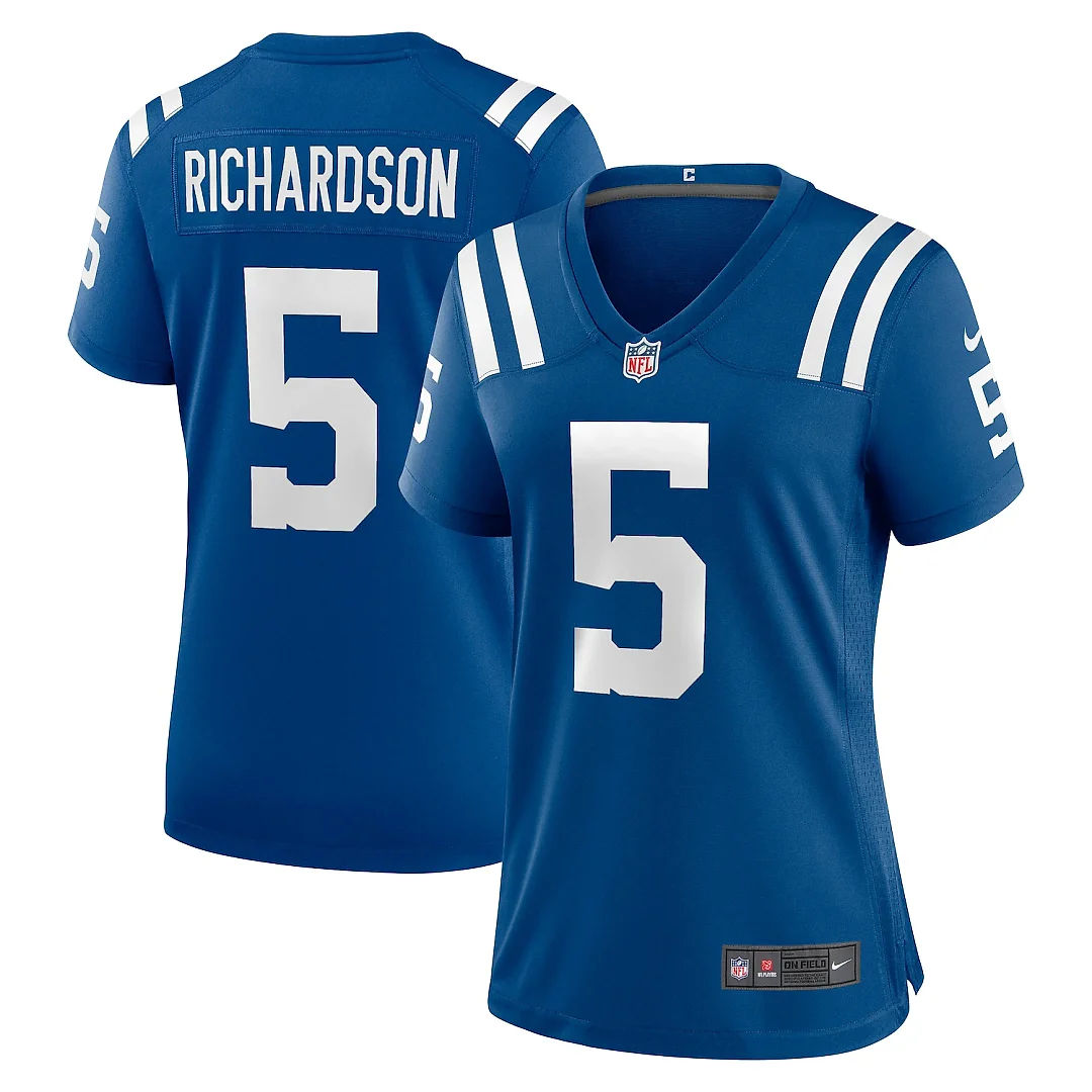 Zennovawear Anthony Richardson Sr. Indianapolis Colts Women's Team Game Jersey - Royal
