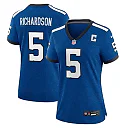 Zennovawear Anthony Richardson Sr. Indianapolis Colts Women's Indiana Nights Alternate Game Jersey - Royal
