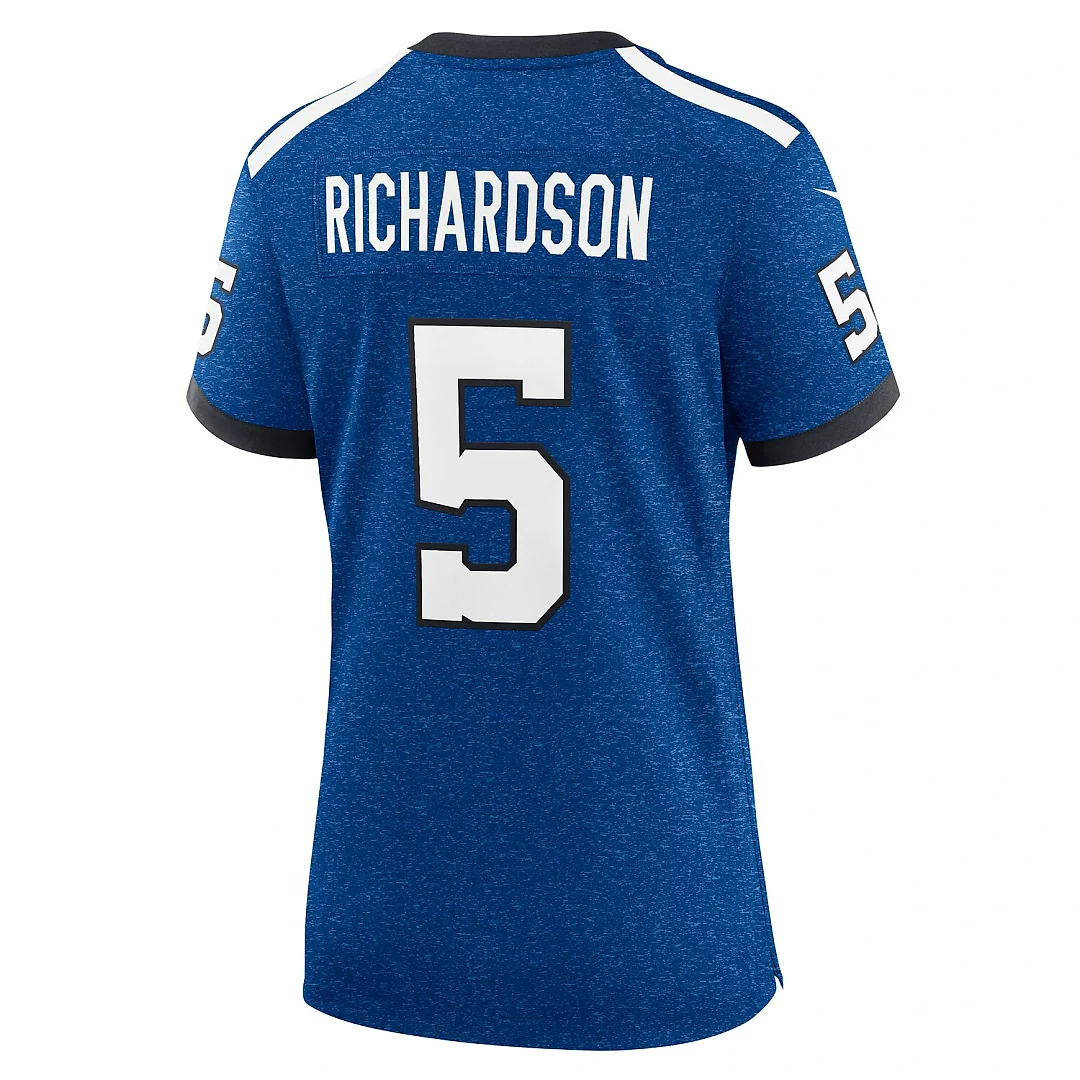 Zennovawear Anthony Richardson Sr. Indianapolis Colts Women's Indiana Nights Alternate Game Jersey - Royal