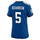Zennovawear Anthony Richardson Sr. Indianapolis Colts Women's Indiana Nights Alternate Game Jersey - Royal