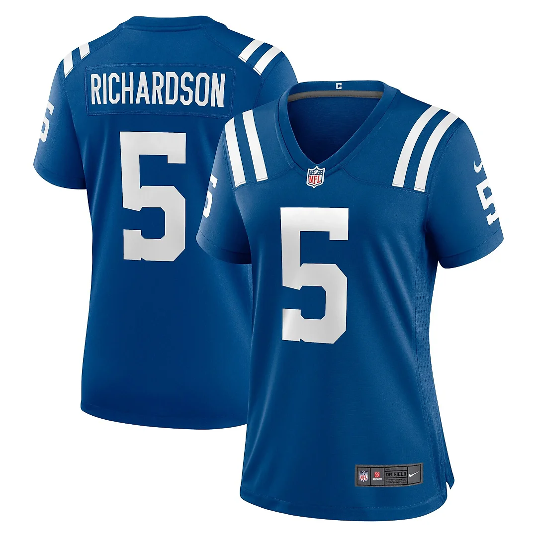Zennovawear Anthony Richardson Sr. Indianapolis Colts Women's Team Game Jersey - Royal