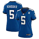 Zennovawear Anthony Richardson Sr. Indianapolis Colts Women's Alternate Indiana Nights Game Jersey - Royal