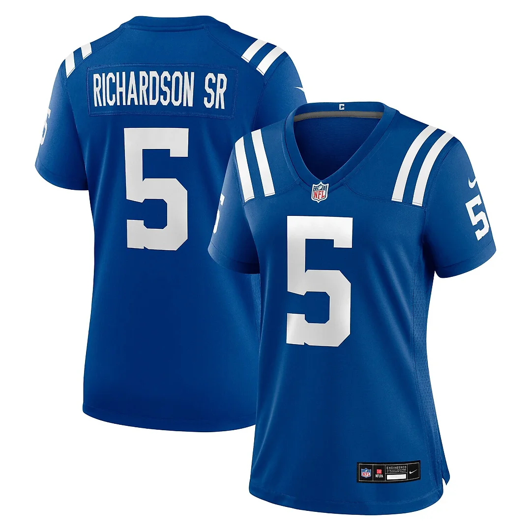 Zennovawear Anthony Richardson Sr. Indianapolis Colts Women's Team Game Jersey - Royal