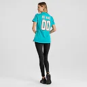 Zennovawear Miami Dolphins Women's Custom Game Jersey - Aqua