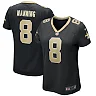 Zennovawear Archie Manning New Orleans Saints Women's Game Retired Player Jersey - Black