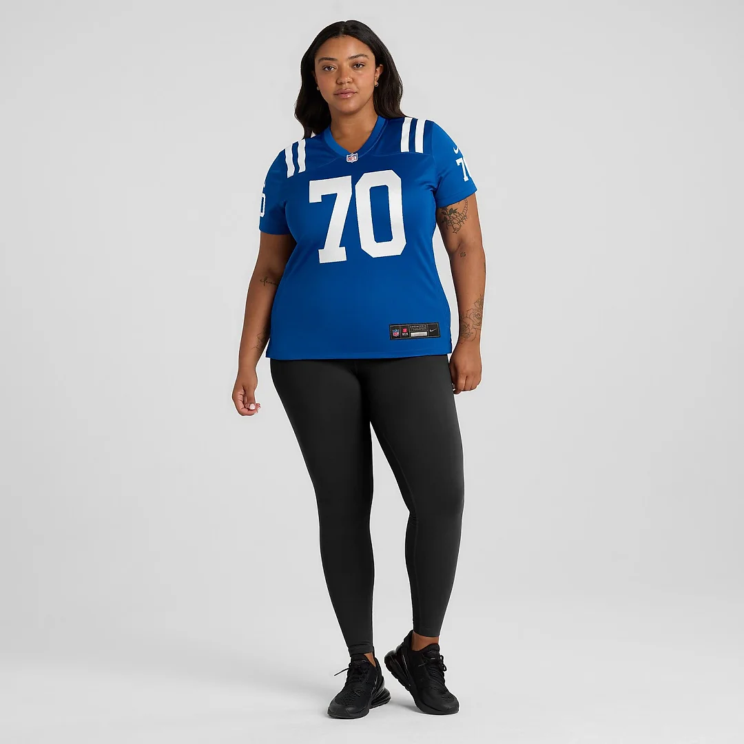 Zennovawear Art Donovan Indianapolis Colts Women's Game Retired Player Jersey - Royal