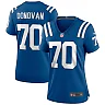 Zennovawear Art Donovan Indianapolis Colts Women's Game Retired Player Jersey - Royal