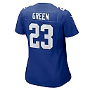 Zennovawear Art Green New York Giants Women's Team Game Jersey - Royal