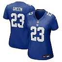 Zennovawear Art Green New York Giants Women's Team Game Jersey - Royal