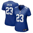 Zennovawear Art Green New York Giants Women's Team Game Jersey - Royal