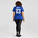 Zennovawear Art Green New York Giants Women's Team Game Jersey - Royal