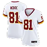 Zennovawear Art Monk Washington Commanders Women's Alternate 2 Super Bowl Era Game Jersey - White