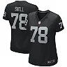 Zennovawear Art Shell Las Vegas Raiders Women's Game Retired Player Jersey - Black