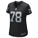 Zennovawear Art Shell Las Vegas Raiders Women's Game Retired Player Jersey - Black