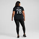 Zennovawear Art Shell Las Vegas Raiders Women's Game Retired Player Jersey - Black