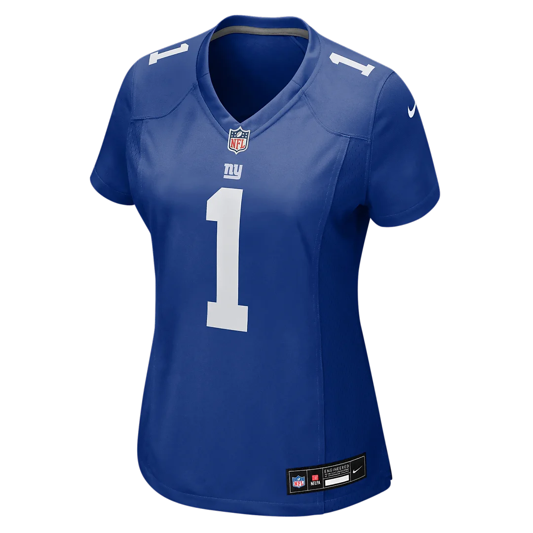 Zennovawear Arvell Reese New York Giants Women's Game Jersey - Royal