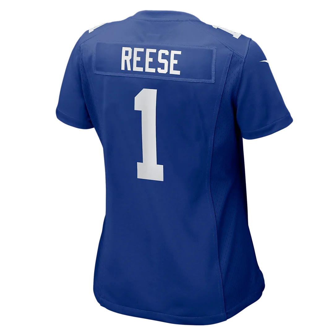 Zennovawear Arvell Reese New York Giants Women's Game Jersey - Royal