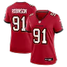 Zennovawear A'Shawn Robinson Tampa Bay Buccaneers Women's Team Game Jersey - Red