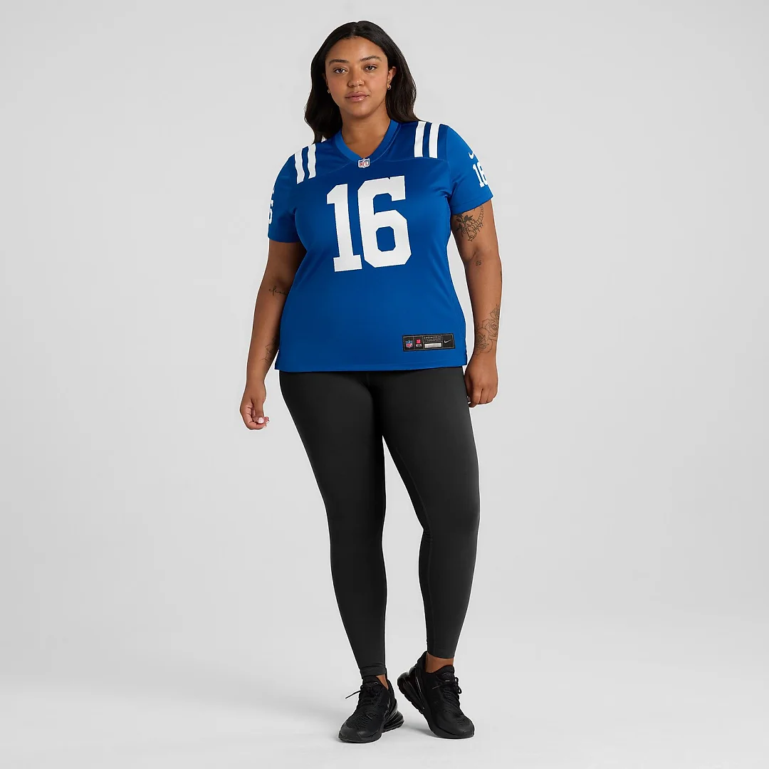 Zennovawear Ashton Dulin Indianapolis Colts Women's Game Jersey - Royal