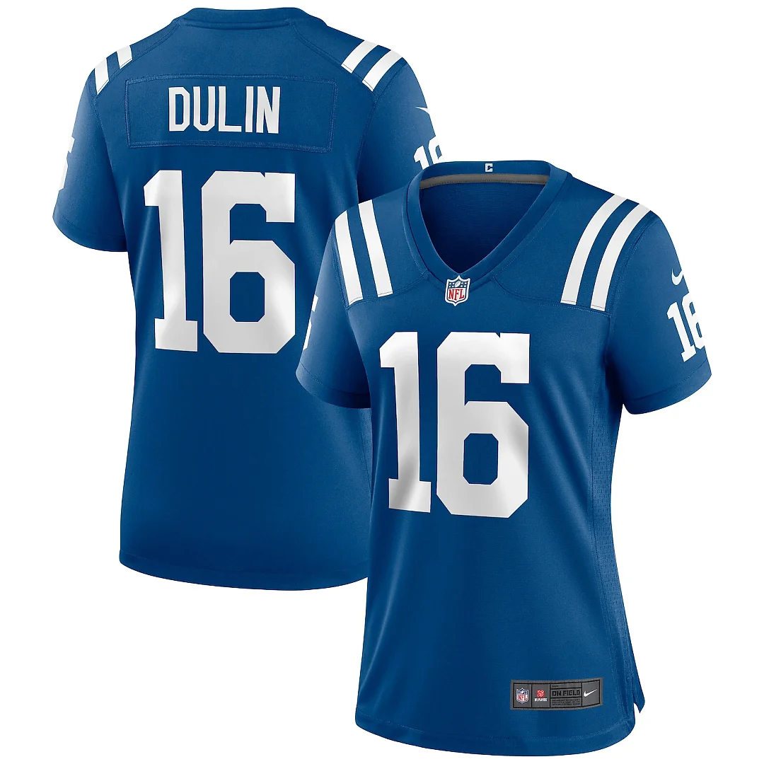 Zennovawear Ashton Dulin Indianapolis Colts Women's Game Jersey - Royal