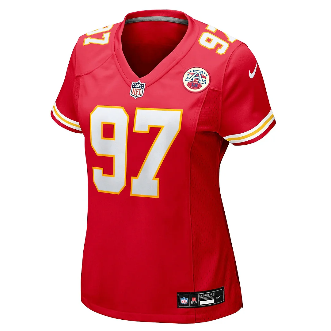 Zennovawear Ashton Gillotte Kansas City Chiefs Women's Team Game Jersey - Red