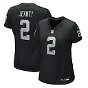 Zennovawear Ashton Jeanty Las Vegas Raiders Women's Team Game Jersey - Black