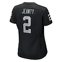 Zennovawear Ashton Jeanty Las Vegas Raiders Women's Team Game Jersey - Black