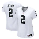 Zennovawear Ashton Jeanty Las Vegas Raiders Women's Game Jersey - White