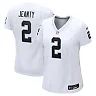Zennovawear Ashton Jeanty Las Vegas Raiders Women's Game Jersey - White