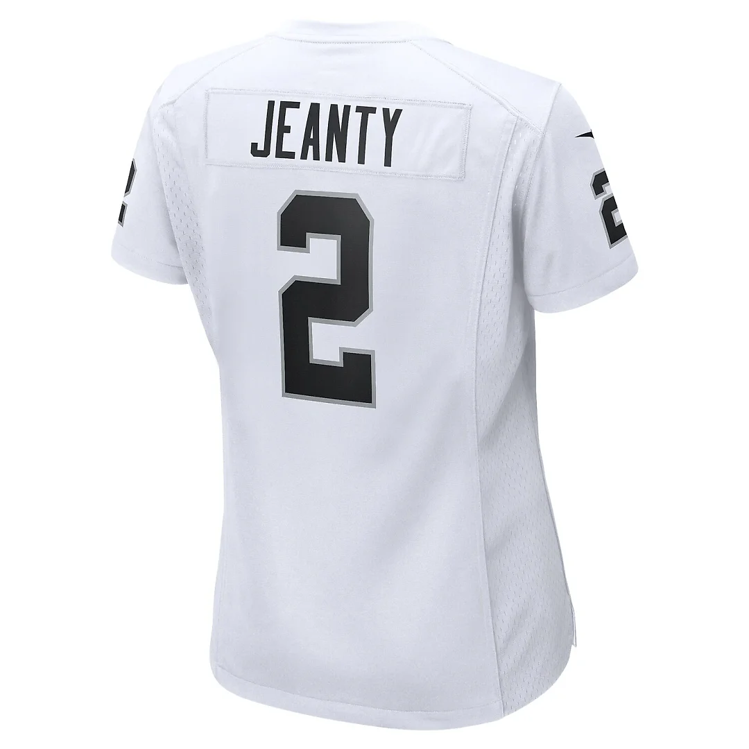 Zennovawear Ashton Jeanty Las Vegas Raiders Women's Game Jersey - White