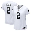 Zennovawear Ashton Jeanty Las Vegas Raiders Women's Game Jersey - White