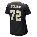 Zennovawear Asim Richards New Orleans Saints Women's Team Game Jersey - Black