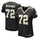 Zennovawear Asim Richards New Orleans Saints Women's Team Game Jersey - Black