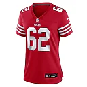 Zennovawear Austen Pleasants San Francisco 49ers Women's Team Game Jersey - Scarlet