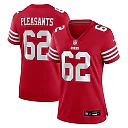 Zennovawear Austen Pleasants San Francisco 49ers Women's Team Game Jersey - Scarlet