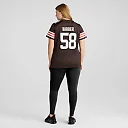 Zennovawear Austin Barber Cleveland Browns Women's Team Game Jersey - Brown